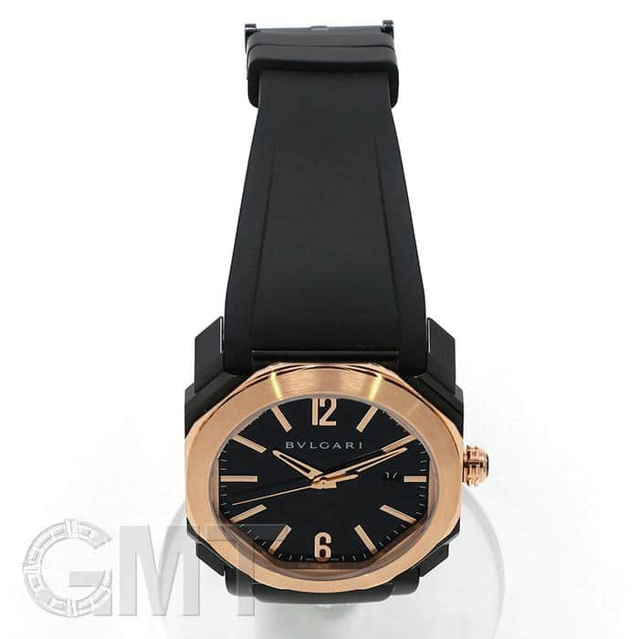 中古)BVLGARI ブルガリ オクト ウルトラネロ BGO41BBSPGVD（商品ID