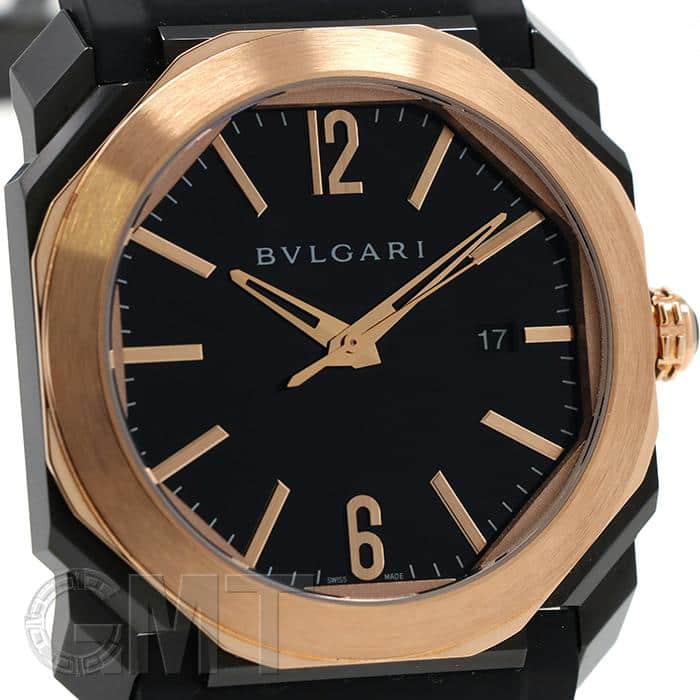 中古)BVLGARI ブルガリ オクト ウルトラネロ BGO41BBSPGVD（商品ID