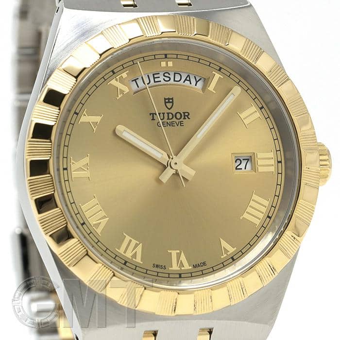 中古)TUDOR チューダー ロイヤル 28603-0004 シャンパンローマ（商品ID