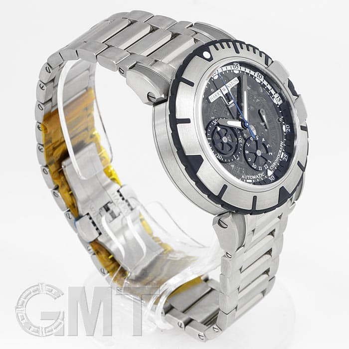 新品)HARRY WINSTON ハリー・ウィンストン オーシャン スポーツ クロノ