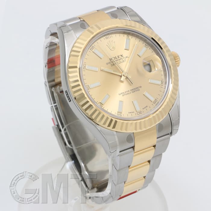 新品)ROLEX ロレックス デイトジャスト II 116333 シャンパン