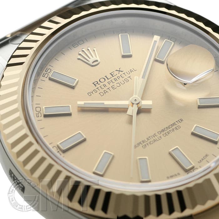 新品)ROLEX ロレックス デイトジャスト II 116333 シャンパン
