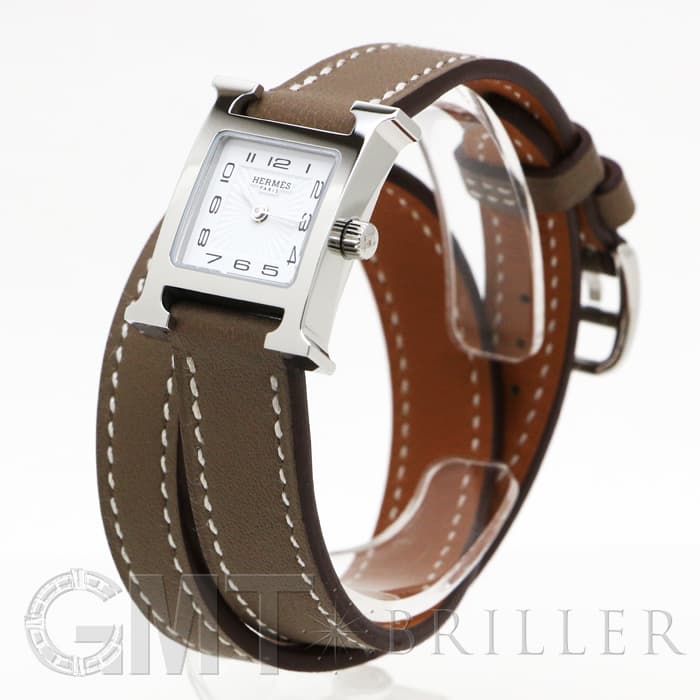 新品)HERMES エルメス Hウォッチ ミニ HH1.110.131/SW7T 039366WW00 