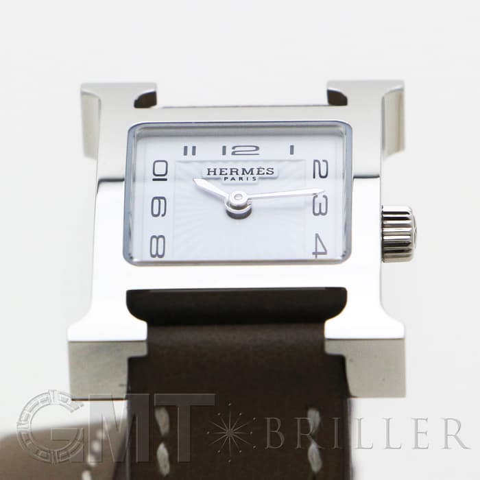 新品)HERMES エルメス Hウォッチ ミニ HH1.110.131/SW7T 039366WW00 
