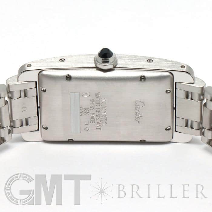 中古)CARTIER カルティエ タンク アメリカンMM W26036L1 ホワイト