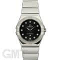 OMEGA オメガ コンステレーション ポリッシュ クォーツ 27ｍｍ 123.10.27.60.51.002 ブラック 12Pダイヤ