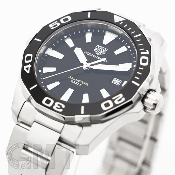 中古)TAG HEUER タグ・ホイヤー アクアレーサー 300M ブラック WAY111A