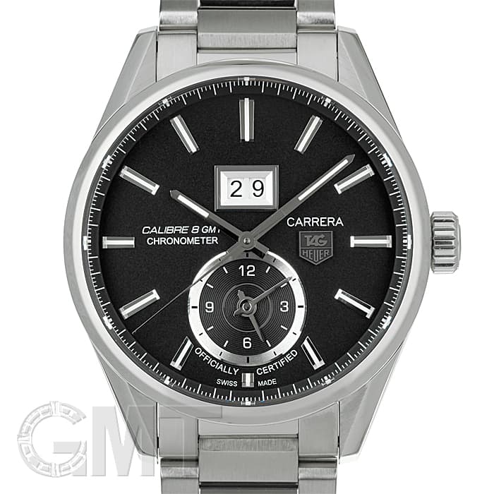 TAG Heuer WAR5010.BA0723 カレラ グランドデイト GMT 中古)TAG HEUER タグ・ホイヤー カレラ グランドデイト GMT WAR5010