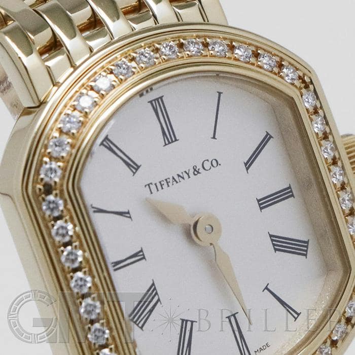 中古)TIFFANY & Co. ティファニー マーク クーペ MM ベゼルダイヤ 