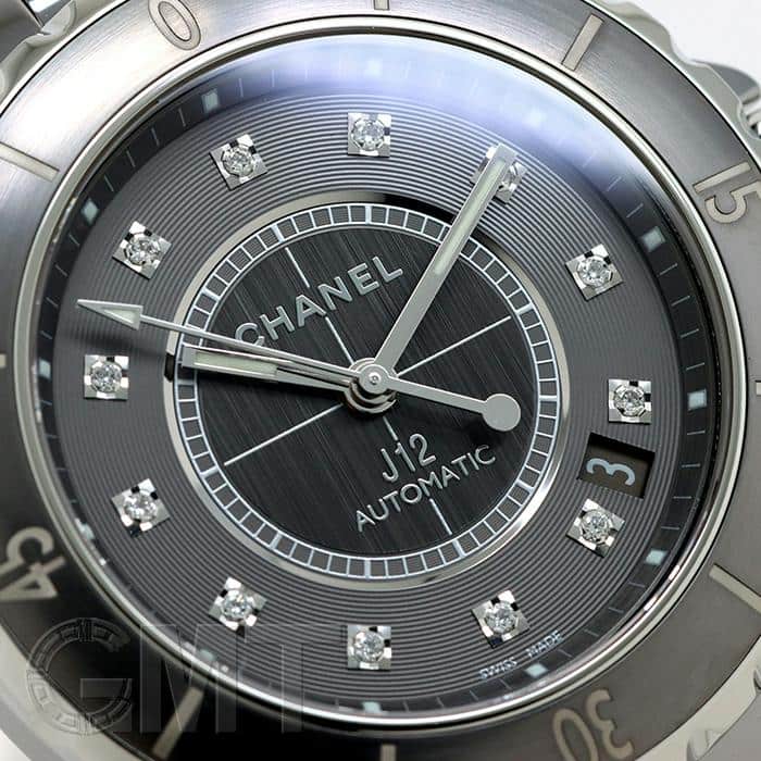 中古)CHANEL シャネル J12 クロマティック 38mm H3242 12Pダイヤモンド 