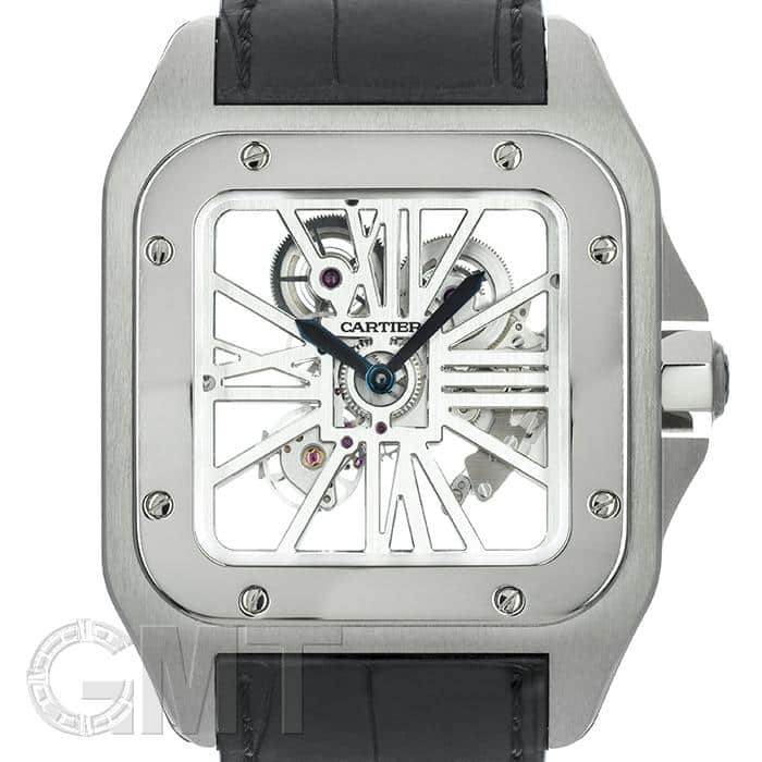 本物 Cartier/カルティエ サントス100 時計 ケース 純正 BOX 箱 ｗ2020005 冊子 DVD付き 札幌市 白石区 東札幌 カルティエ CARTIER サントス100 LM W20073X8 箱・保証書あり 6788