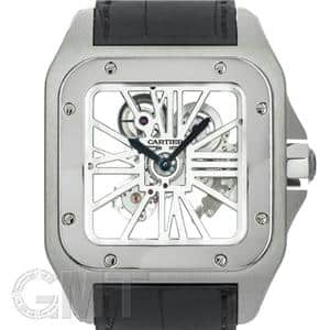 CARTIER カルティエ サントス 100 スケルトンウォッチ XL W2020018 メイン