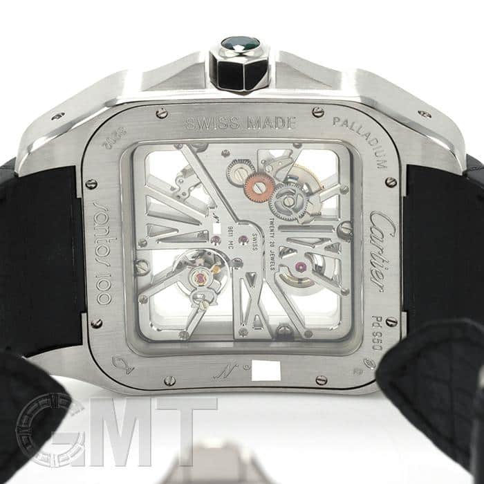 中古)CARTIER カルティエ サントス 100 スケルトンウォッチ XL