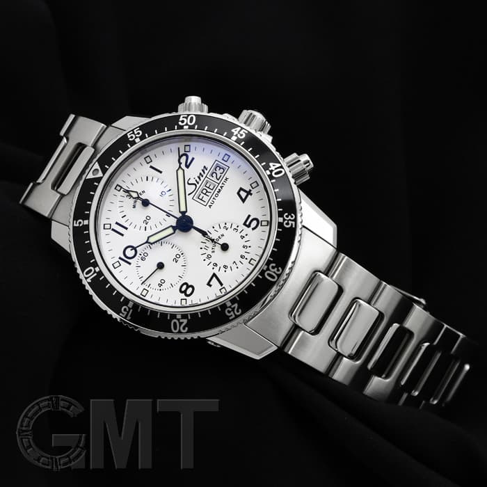 中古)SINN ジン 103 .B.SA.WH クロノグラフ 日本限定200本（商品