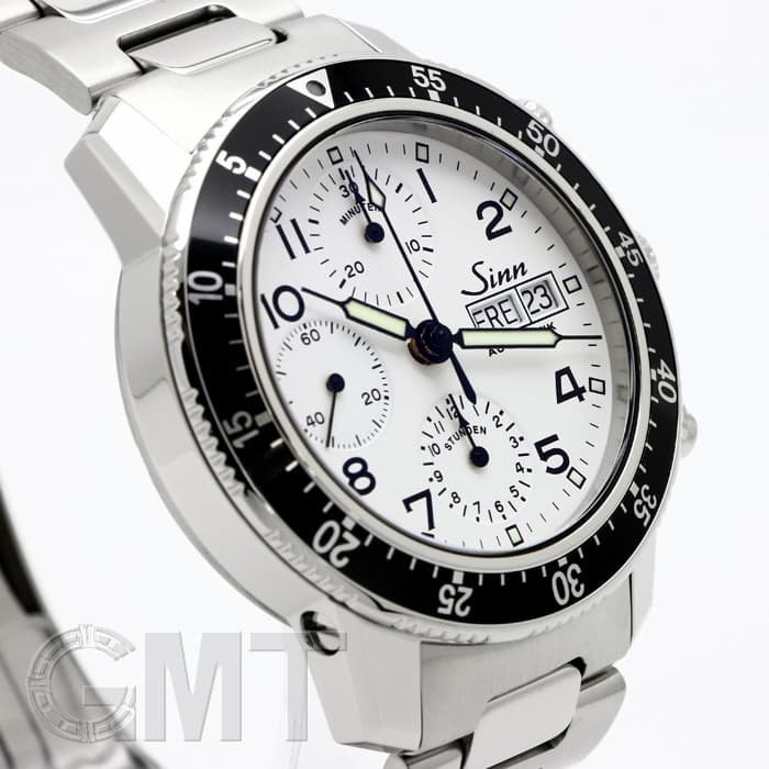 中古)SINN ジン 103 .B.SA.WH クロノグラフ 日本限定200本（商品ID