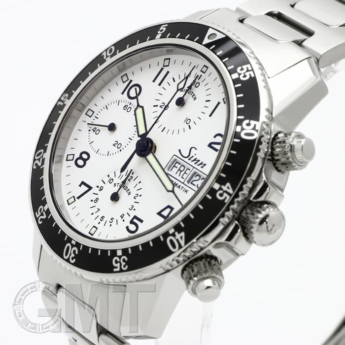 中古)SINN ジン 103 .B.SA.WH クロノグラフ 日本限定200本（商品ID