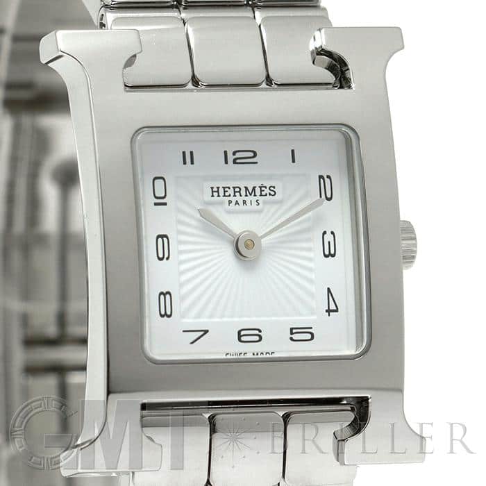 最終値下げ 未使用に近い エルメスHERMES Hウォッチ HH1.210 エルメス Hウォッチ HH1.210 ピンク レディース 時計 【中古