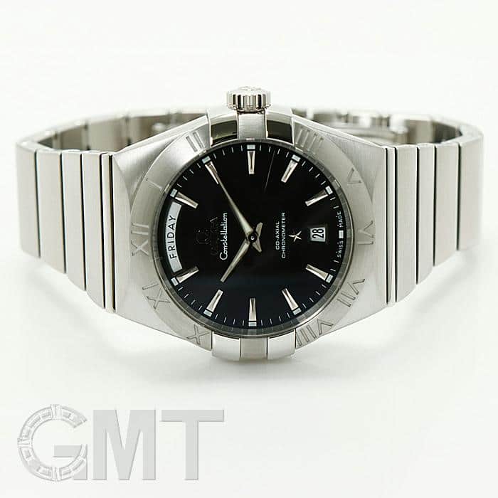 新品)OMEGA オメガ コンステレーション デイデイト ブラック 123.10