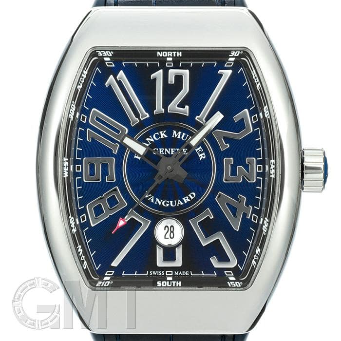 新品)FRANCK MULLER フランク・ミュラー ヴァンガード V45SCDT ブルー