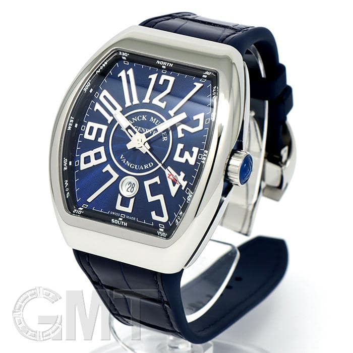 新品)FRANCK MULLER フランク・ミュラー ヴァンガード V45SCDT ブルー
