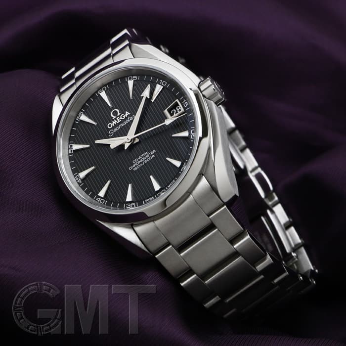 中古)OMEGA オメガ シーマスター アクアテラ ブラック