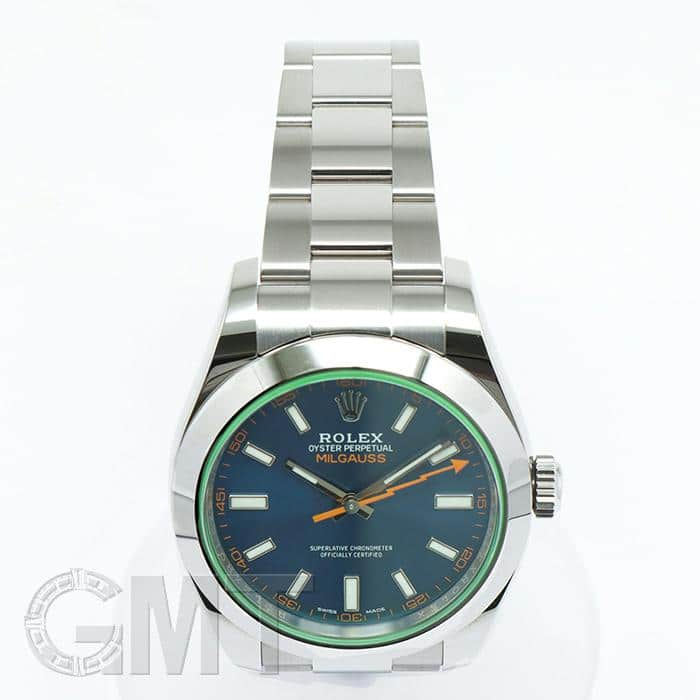中古)ROLEX ロレックス ミルガウス 116400GV Zブルー（商品ID