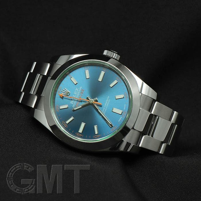 ロレックス 空箱 内外箱 プラチナ無垢 青 51.00.01キー付き 極美品 中古)ROLEX ロレックス ミルガウス 116400GV Zブルー（商品ID