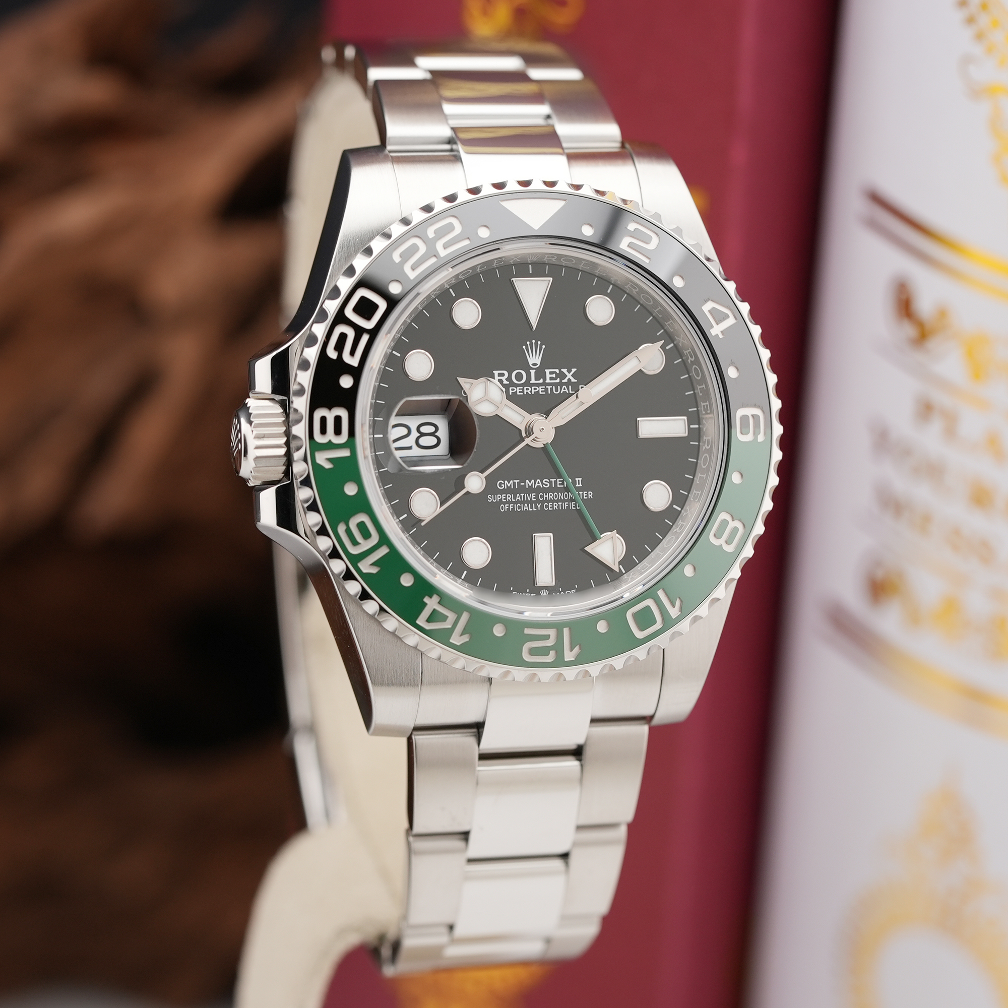 中古)ROLEX ロレックス GMTマスター II 126720VTNR グリーン/ブラック