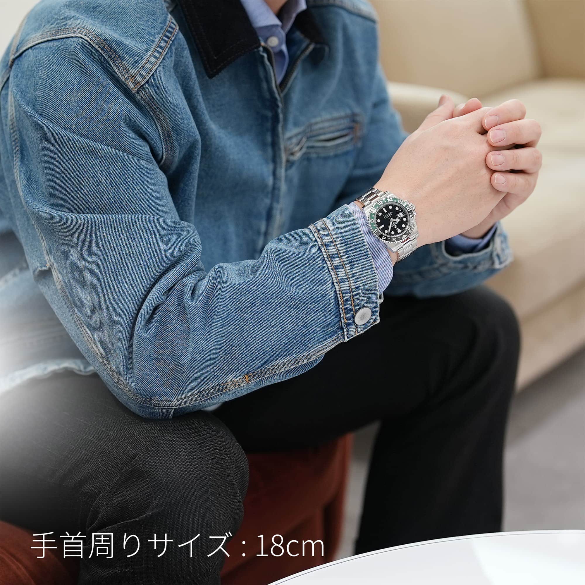 中古)ROLEX ロレックス GMTマスター II 126720VTNR グリーン/ブラック