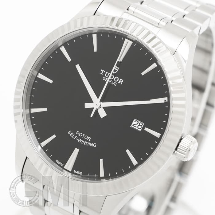 新品)TUDOR チューダー スタイル 41mm ブラック M12710（商品ID