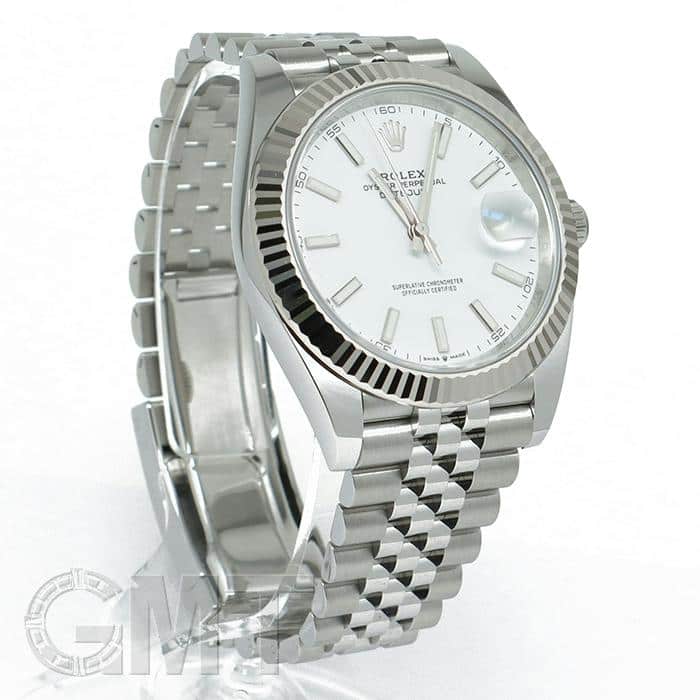 未使用)ROLEX ロレックス デイトジャスト 41 126334 ホワイト