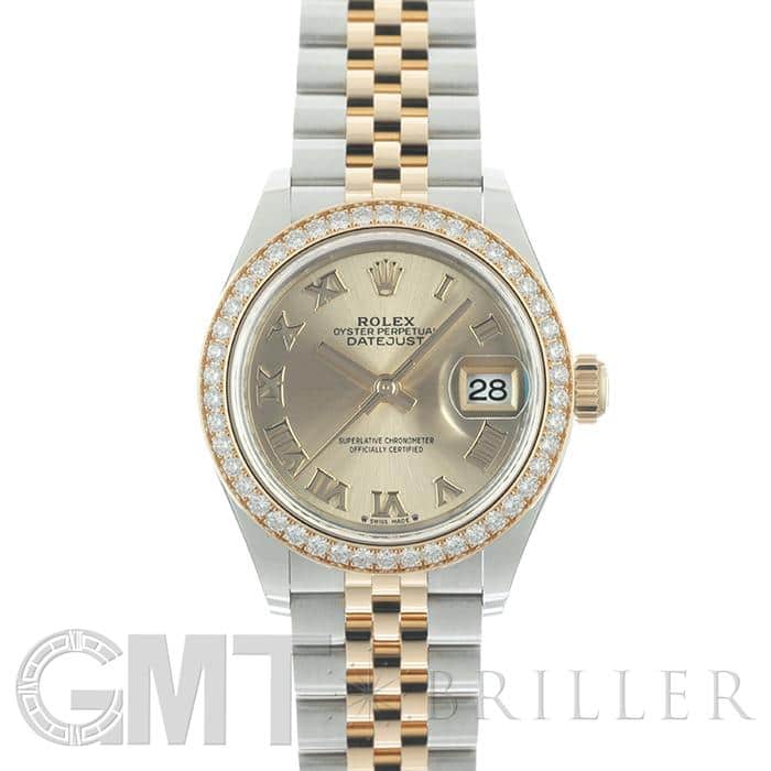 新品)ROLEX ロレックス デイトジャスト 28 279383RBR シャンパンローマ