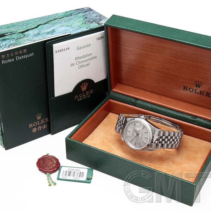 中古)ROLEX ロレックス デイトジャスト Ref.16234 シルバー（商品ID