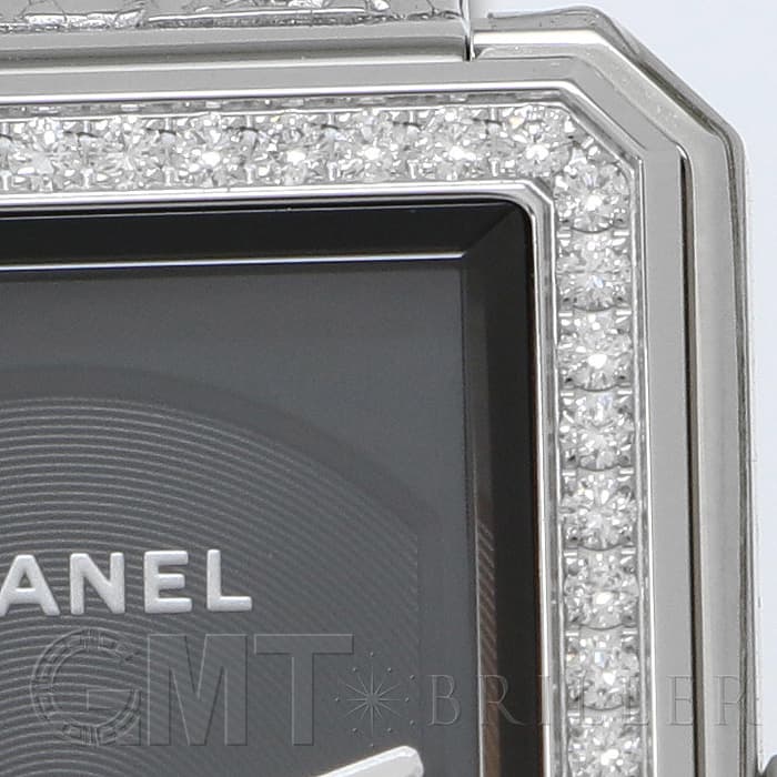 新品)CHANEL シャネル ボーイフレンド ツイード ベゼルダイヤ H4877