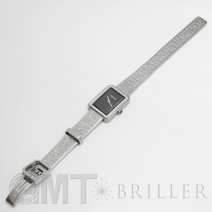 シャネル CHANEL H4877 ボーイフレンド ツイード ダイヤベゼル クォーツ レディース 良品 _951662 CHANEL（シャネル） CHANEL H4877 ボーイフレンド ツイード ダイヤ