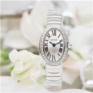 CARTIER カルティエ ベニュワール ミニベニュワール WB520025 ベゼルダイヤ ホワイトゴールド メイン