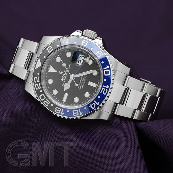 新品 GMTマスターII バットマン 壁掛け　ロレックス rolex 非売品 CLEANクリーン工場 ROLEXロレックスGMTマスター Ⅱ 126710BLNR 40mm