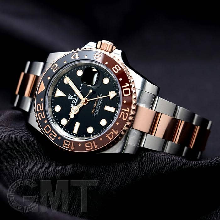 未使用)ROLEX ロレックス GMTマスター II 126711CHNR ブラック