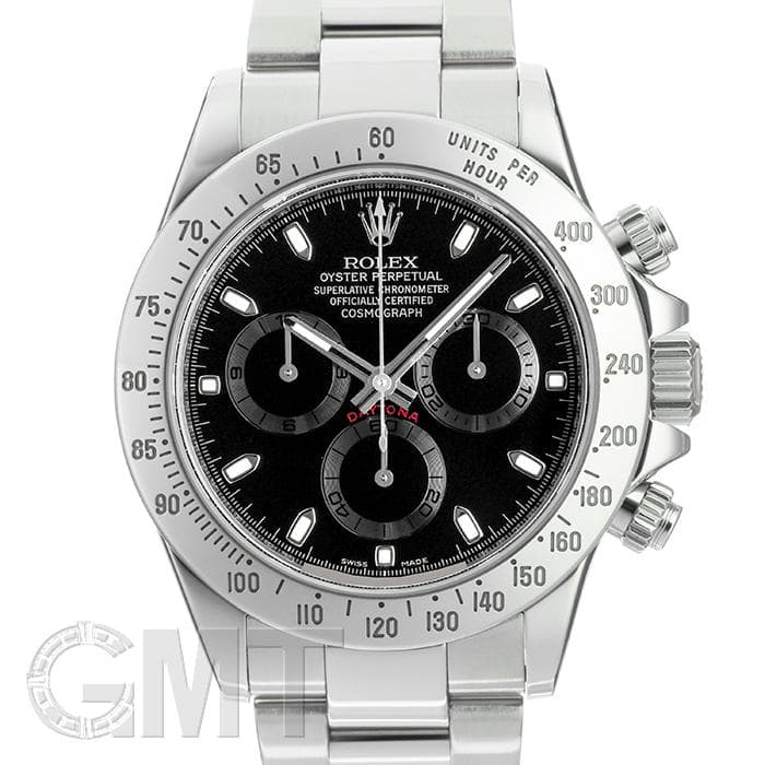 中古　掛け時計　ロレックス　デイトナ 中古)ROLEX ロレックス デイトナ 116520 ブラック（商品ID