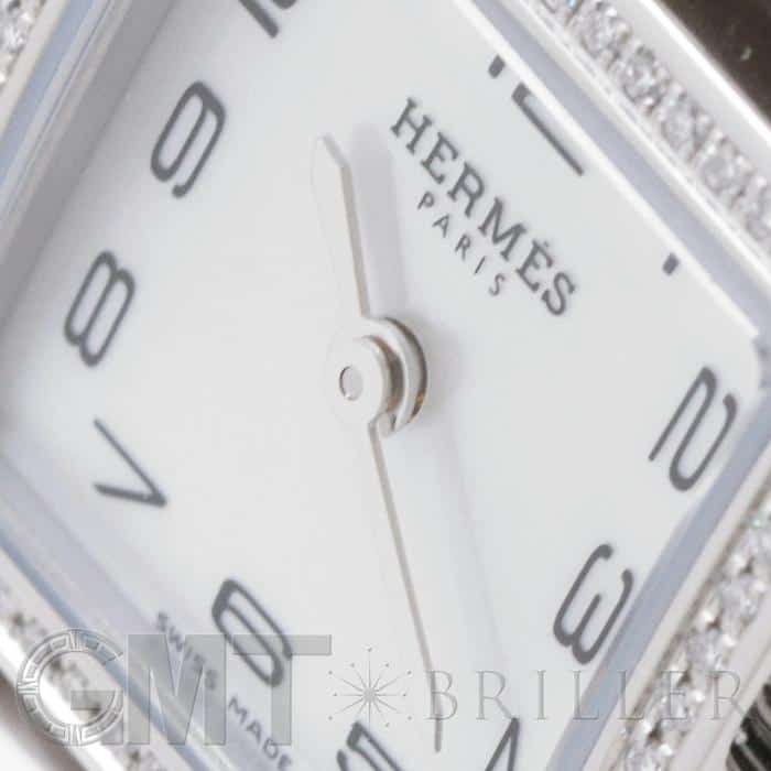 新品)HERMES エルメス Hウォッチ W053019WW00 グレーエレファント