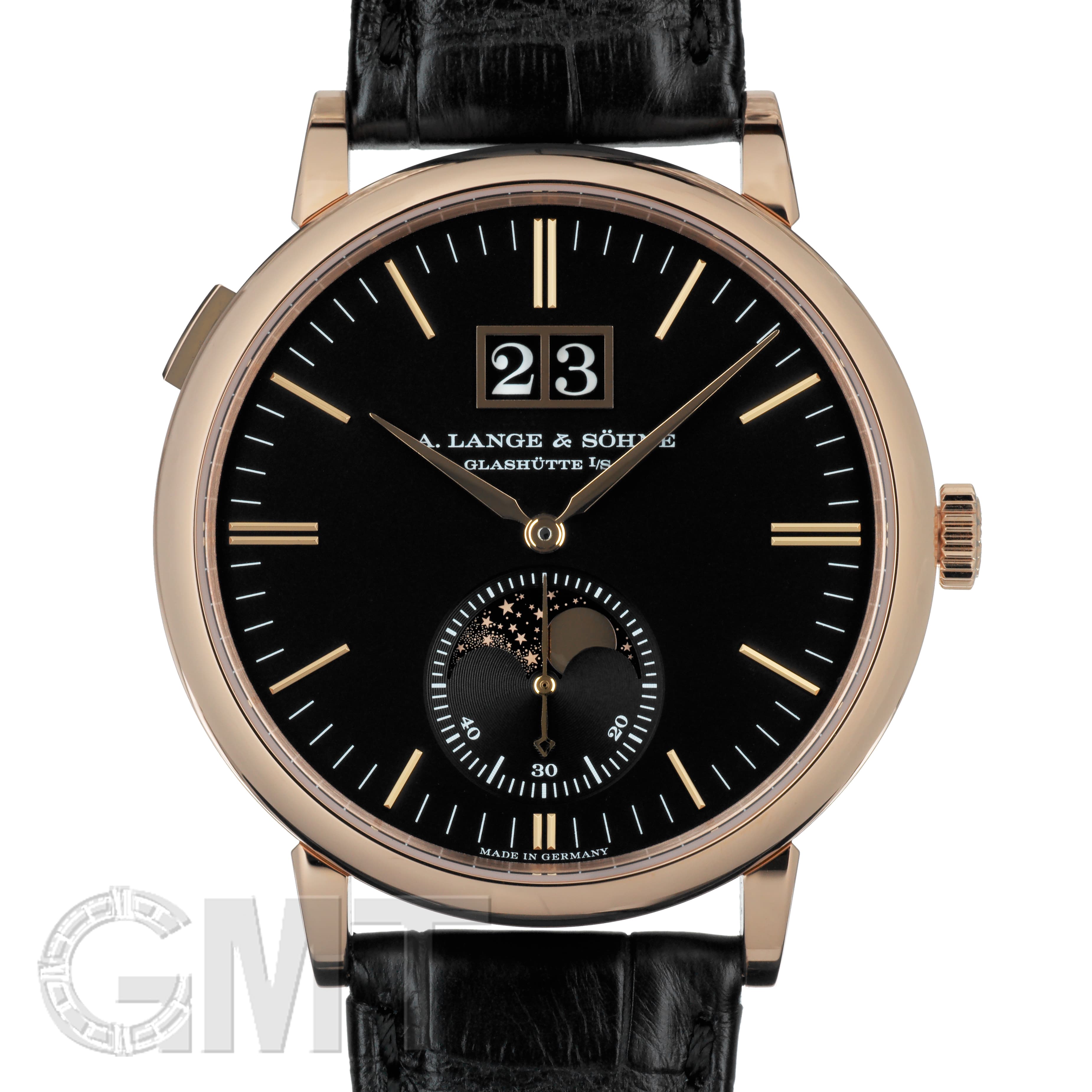 未使用)A. LANGE & SOHNE ランゲ&ゾーネ サクソニア ムーンフェイズ