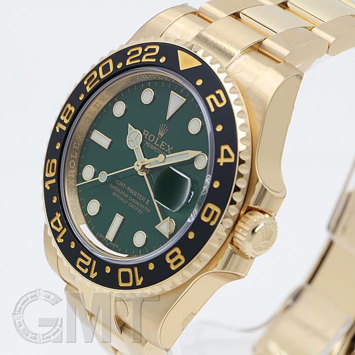 中古)ROLEX ロレックス GMTマスター II 116718LN グリーン（商品ID
