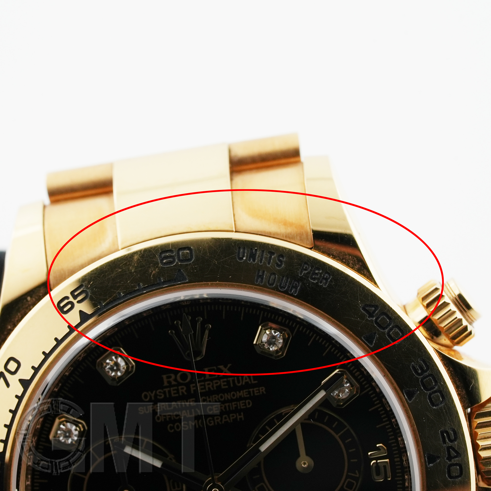 委託)ROLEX ロレックス デイトナ 116508G ブラック 8Pダイヤ（商品ID