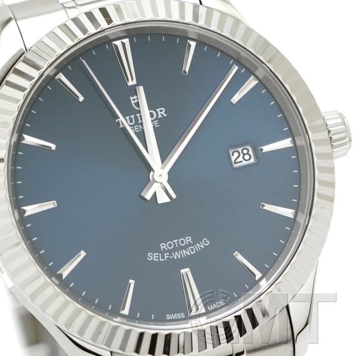 新品)TUDOR チューダー スタイル 41mm ブルー M12710（商品ID