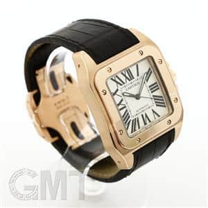 CARTIER カルティエ サントス 100 LM ピンクゴールド W20095Y1 メイン