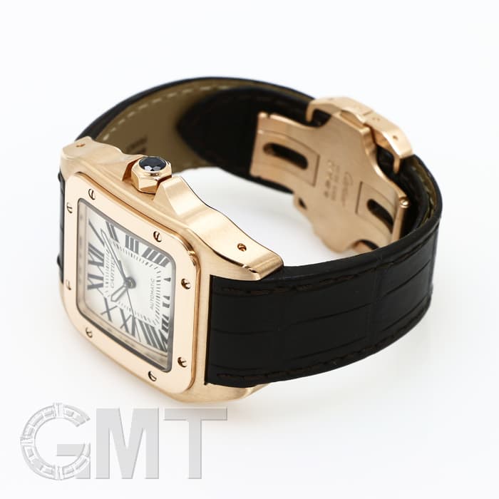 中古)CARTIER カルティエ サントス 100 LM ピンクゴールド W20095Y1