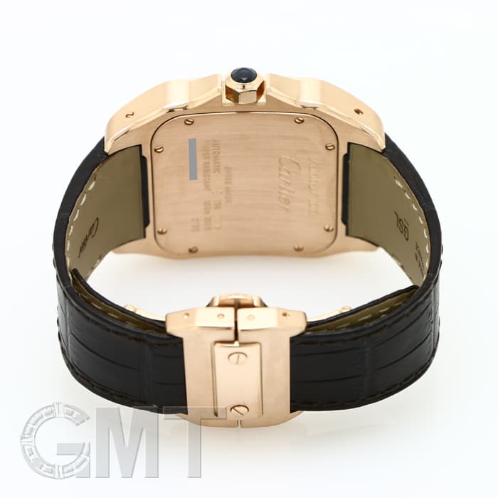 中古)CARTIER カルティエ サントス 100 LM ピンクゴールド W20095Y1