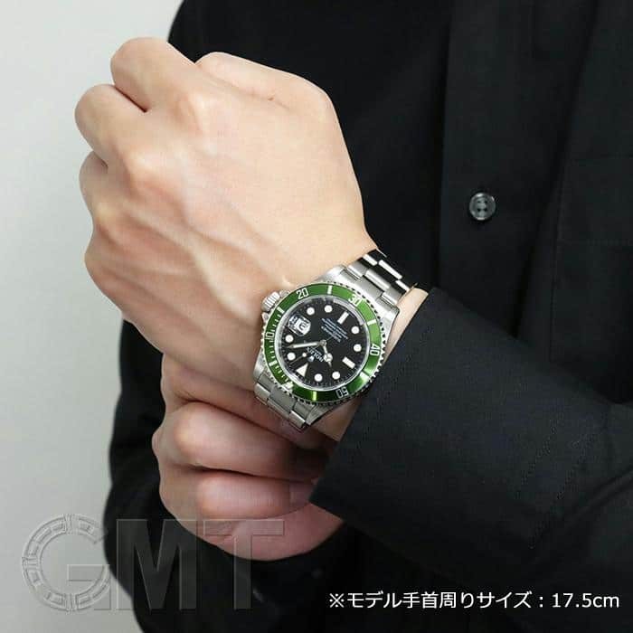 中古)ROLEX ロレックス サブマリーナー デイト 16610LV ライムベゼル 