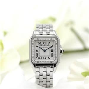 CARTIER カルティエ パンテール ドゥ カルティエ MM W4PN0008　ベゼルダイヤ メイン