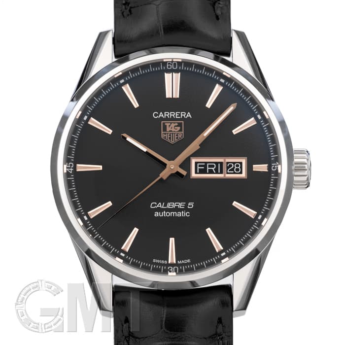 新品)TAG HEUER タグ・ホイヤー カレラ Cal.5 デイデイト ブラック